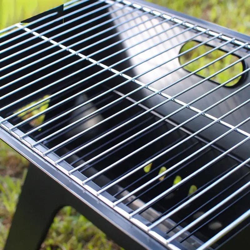 X Shaped Folding BBQ Grill, Stainless Steel Outdoor Camping Picnic Barbecue Grill, Outdoor Charcoal BBQ Grill, Mini Camping Barbecue Rack, Bonfire Grill Stove, Household Charcoal Barbecue Rack, BBQ Large Barbecue Stove X Shaped Folding BBQ Grill, Stainless Steel Outdoor Camping Picnic Barbecue Grill, Outdoor Charcoal BBQ Grill, Mini Camping Barbecue Rack, Bonfire Grill Stove, Household Charcoal Barbecue Rack, BBQ Large Barbecue Stove